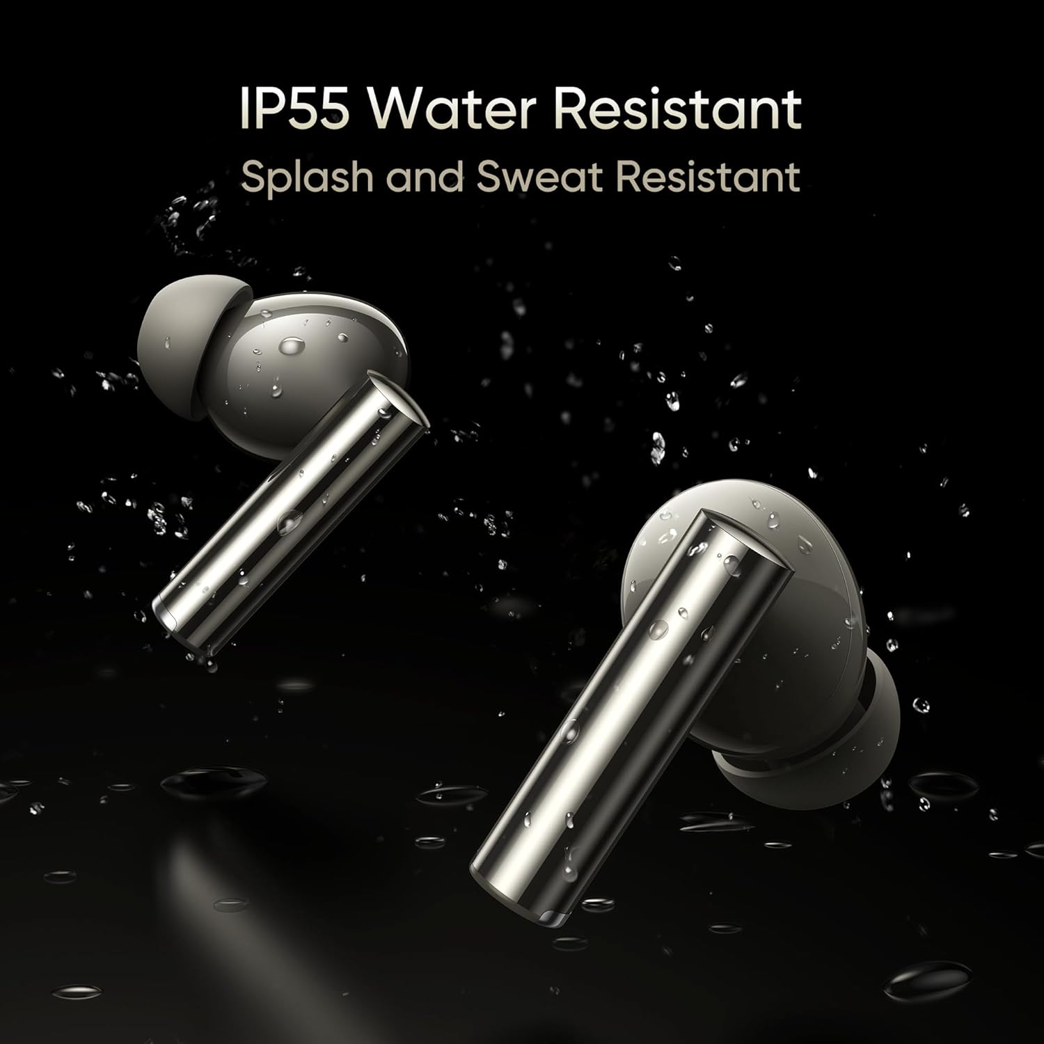 Maxx 34A in Ear Wireless Buds Air 6 Pro with Dual Drivers(11Mm+6Mmtweeter),40 Hrs Play Time