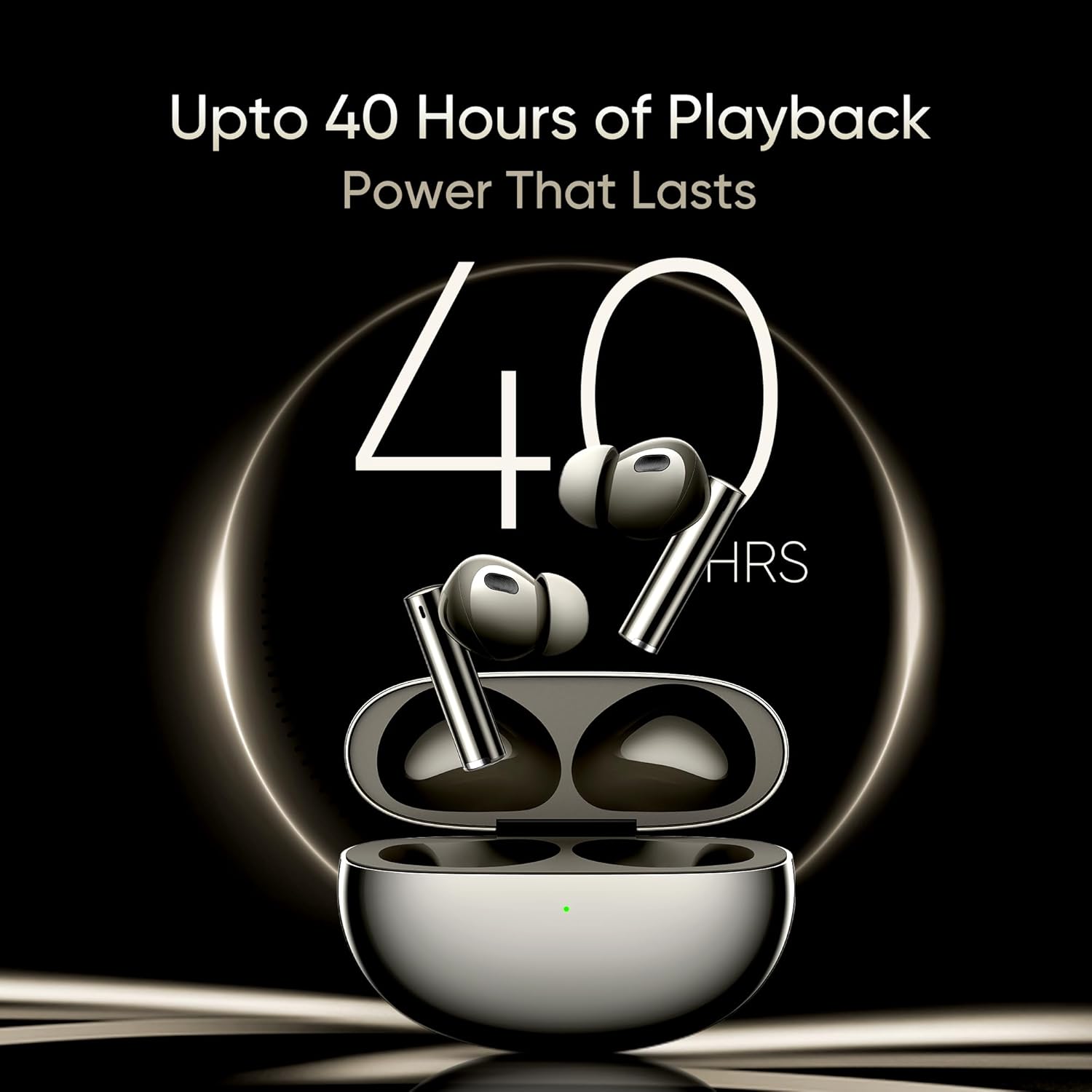 Maxx 34A in Ear Wireless Buds Air 6 Pro with Dual Drivers(11Mm+6Mmtweeter),40 Hrs Play Time
