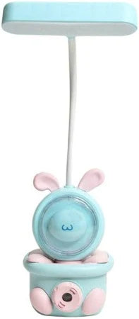Wonderland ( Green) Robot Night Light, Portable Table Light, Cute Foldable USB Rechargeable
